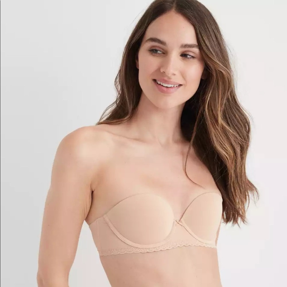 Aerie strapless bra with attachable straps